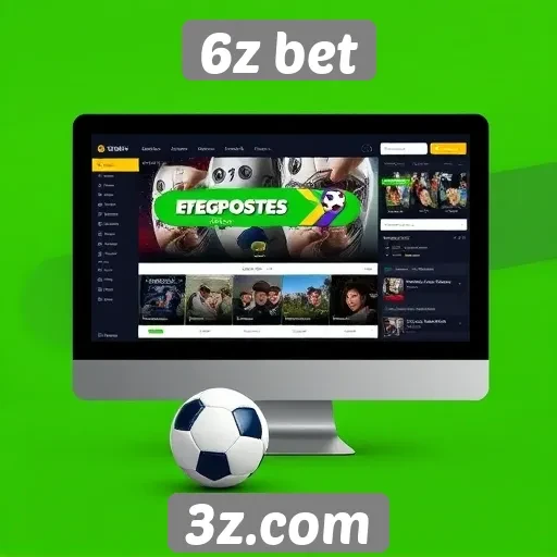 Facilidade de uso da interface do site 6z bet