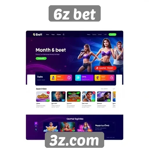 Interface e usabilidade do site 6z bet em foco
